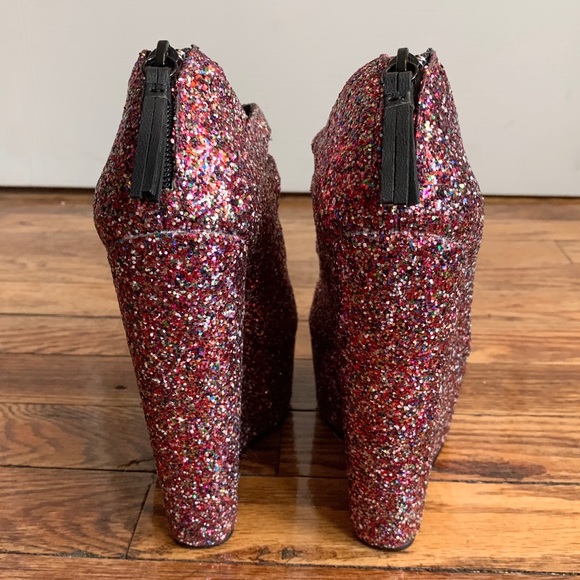 Vero Cuoio | glitter platform heels - Picture 7 of 12